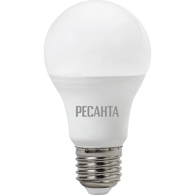 Лампа светодиодная РЕСАНТА LL-R-A60-11W-230-3K-E27